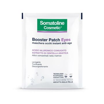 BOOSTER PATCH EYES | Maschera instant antiage occhi 2+2 patch | SOMATOLINE 