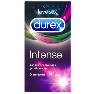 Intense Orgasmic 6pz | Profilattici con rilievi | DUREX