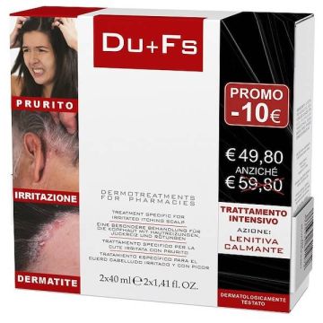 PROMO DU + FS 15 2 x 40 ml | Trattamento prurito lenitivo cuoio capelluto | VITAL PLUS PROMO DU + FS 15 2 x 40 ml | Trattamento prurito lenitivo cuoio capelluto | VITAL PLUS
