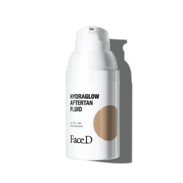 Hydraglow - Fluido Viso Doposole | Riequilibrante 30ml | FACE D