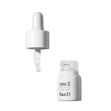 Pure C - 16% Vitamina C Pura | Anti-age uniformante 4 flac | FACE D