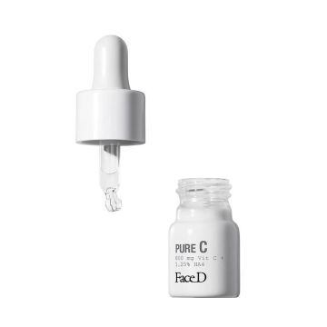Pure C - 16% Vitamina C Pura | Anti-age uniformante 4 flac | FACE D