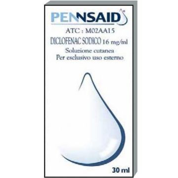 Pennsaid 16 mg/ml | Soluzione Cutanea 30 ml Pennsaid 16 mg/ml | Soluzione Cutanea 30 ml