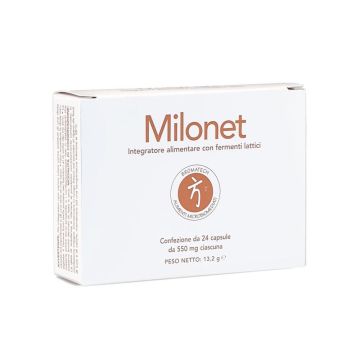 MILONET 24 cps | Fermenti Lattici per l'intestino | BROMATECH MILONET 24 cps | Fermenti Lattici per l'intestino | BROMATECH