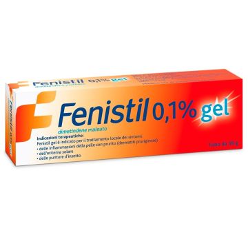 Fenistil 0,1% Gel 30g | Dimetidene maleato 