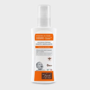Emulsione Delicata Insetto Repellente 100ml |Dermo-Zzzz | FIOCCHI DI RISO