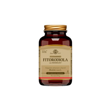 Fitorodiola 60 cps  | Integratore adattogeno con Rhodiola rosea  | SOLGAR