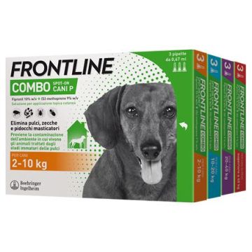 Pipetta Combo Cani  | Antiparassitario - Varie taglie e pezzi | FRONTLINE