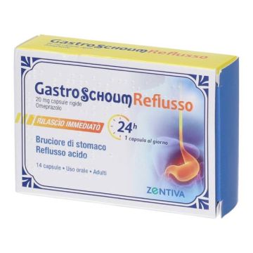 Gastroschoum Reflusso 14cps | Omeprazolo | ZENTIVA