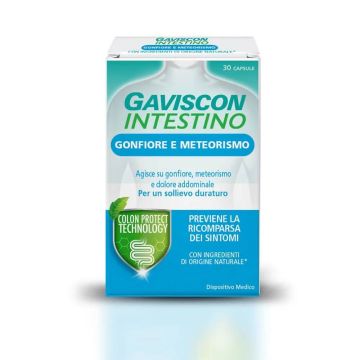 Intestino 30cps | Gonfiore e meteorismo | GAVISCON