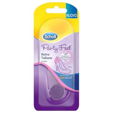 Gel Active Retrotallone | Fascia in gel trasparente protettiva | SCHOLL Party Feet