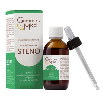Gemme Di Micol STENO 30ml | Quercia, betulla, sequoia, corniolo | SITAR