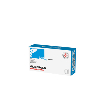 GLICEROLO | 18 supposte adulti 2250 mg | NOVA ARGENTIA