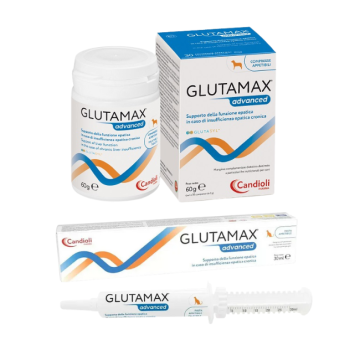Glutamax Advanced Cani| Funzione epatica - Vari formati | CANDIOLI