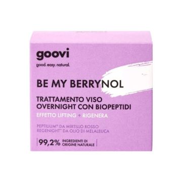 Be My Berrynol 50ml | Trattamento Viso Overnight | GOOVI By Hunziker