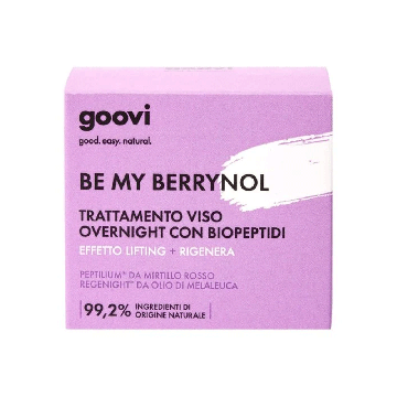 Be My Berrynol 50ml | Trattamento Viso Overnight | GOOVI By Hunziker