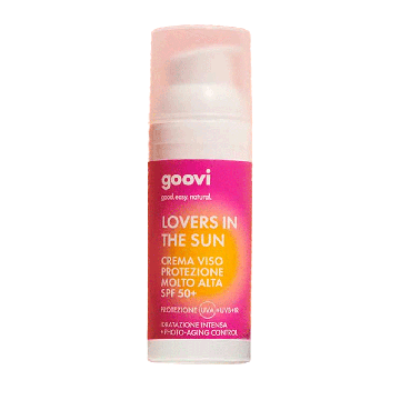 Lovers In The Sun Crema 50ml | Protezione solare molto alta Spf50+ | GOOVI by Hunziker