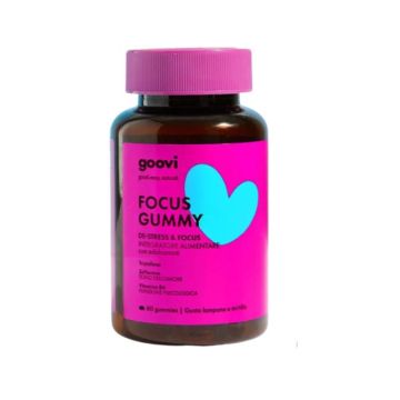 Focus Gummy 60 pastiglie| Integratore stanchezza | GOOVI by Hunziker