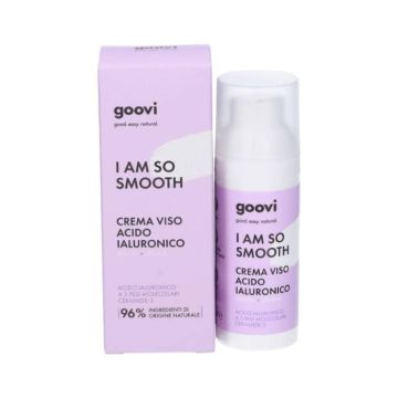 I Am So Smooth - Crema 50ml | Viso acido ialuronico | GOOVI by Hunziker