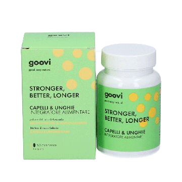 Stronger Better Longer 60 cpr | Integratore capelli-unghie | GOOVI by Hunziker