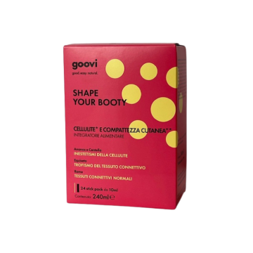 Shape Your Booty 24 Stick x 10ml | Integratore contro la cellulite | GOOVI by Hunziker 