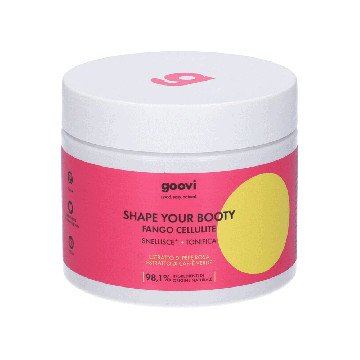 Shape your Booty - Fango 500ml | Snellente - tonificante | GOOVI by Hunziker