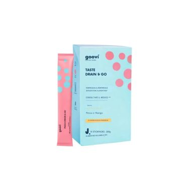 Taste Drain & Go 16 Stickpacks | Pesca e Mango | GOOVI By Hunziker