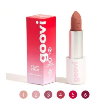 Velvet Dream | Rossetto matte - varie tonalità | GOOVI by Hunziker