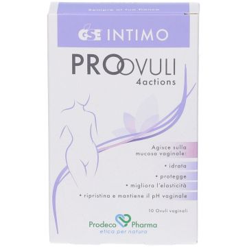 Pro-Ovuli 4 action 10pz | Ovuli vaginali | GSE INTIMO