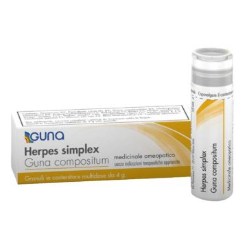 Herpes Simplex Compositium Granuli 4g | Medicinale omeopatico | GUNA