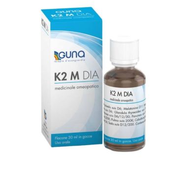 K2 M Dia Gocce 30ml | Medicinale omeopatico  | GUNA