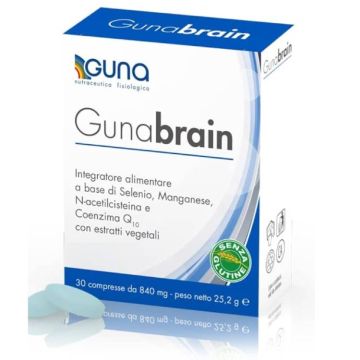 GUNABRAIN Integratore antiossidante 30 Compresse | GUNA