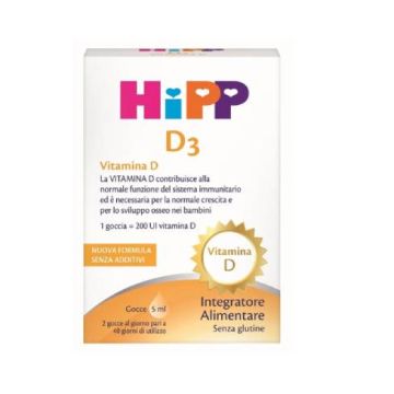 Hipp D3 5ml | Difese Immunitarie e Ossa | HIPP 