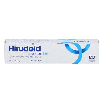 Hirudoid 40000 U.I. Gel | Glicosaminoglicanopolisolfato | Tubo 50g 