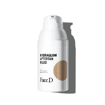 Hydraglow - Fluido Viso Doposole | Riequilibrante 30ml | FACE D