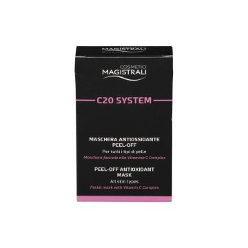 C20 System Maschera| Antiossidante peel-off 5pz | COSMETICI MAGISTRALI
