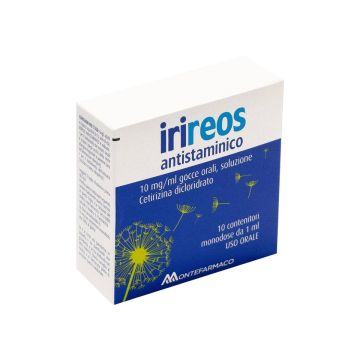 IRIREOS Antistaminico 1 ml | Soluzione orale 10 contenitori monodose