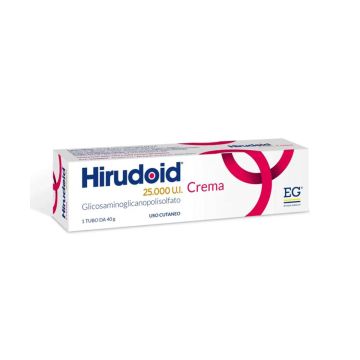 Hirudoid 25000 U.I. Crema | Glicosaminoglicanopolisolfato | Tubo 40g