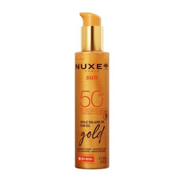 Sun - Olio Dorato Spf50 | Protezione molto alta 150ml | NUXE