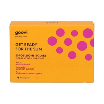 Get Ready For The Sun 30 cpr | Integratore esposizione solare | GOOVI By Hunziker