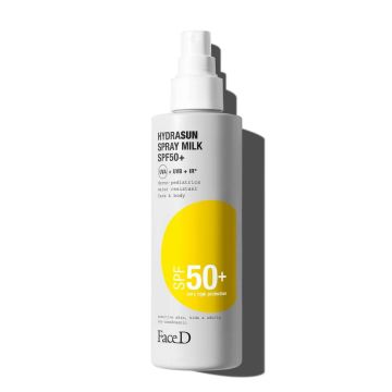Hydrasun - Latte Solare Spf50+ | Viso corpo 150ml | FACE D