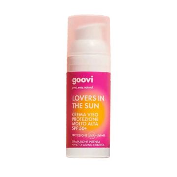 Lovers In The Sun Crema 50ml | Protezione solare molto alta Spf50+ | GOOVI by Hunziker