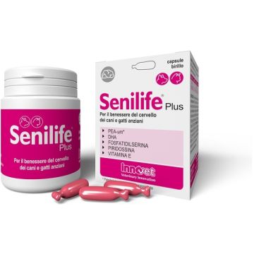 Senilife Plus 30/60cps| Funzioni cognitive cani/gatti | INNOVET