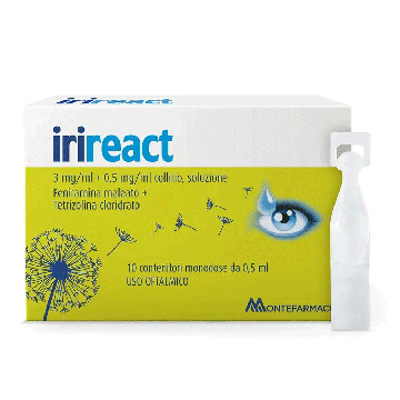 IRIREACT Collirio 0,5 ml | 10 flaconcini monodose