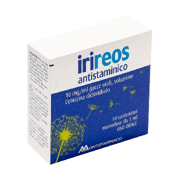 IRIREOS Antistaminico 1 ml | Soluzione orale 10 contenitori monodose