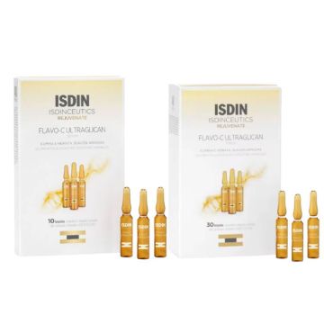 Isdinceutics - Flavo-C Ultraglican | Siero antiossidante giorno - Varie quantità | ISDIN 