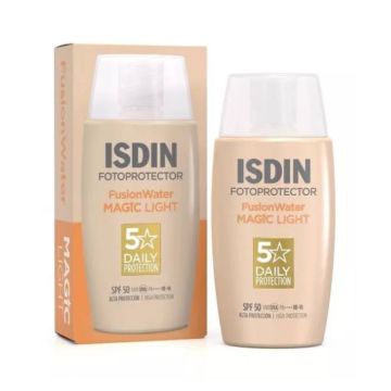 Fusion Water Magic Light 50ml | Protezione Colorata Spf50 | ISDIN - Fotoprotector