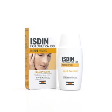 Fotoultra 100 Spot Prevent 50ml | Protezione solare antimacchie SPF50+ | ISDIN