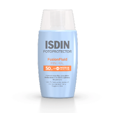 Fotoprotector - Fusion Fluid Mineral Spf50 | Fotoprotettore viso 50ml | ISDIN