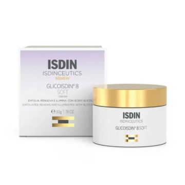 Isdinceutics - Glicoisdin 8 Soft 50g | Crema esfolia illumina | ISDIN